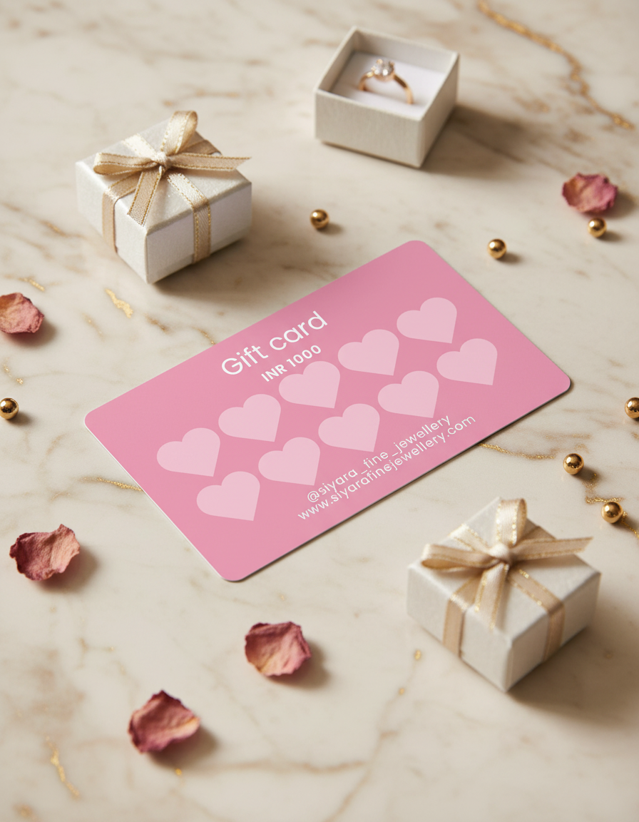 Gift card INR 1000